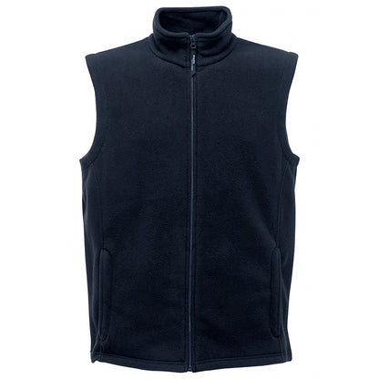 Dark Navy - Front - Regatta Mens 210 Microfleece Bodywarmer - Gilet