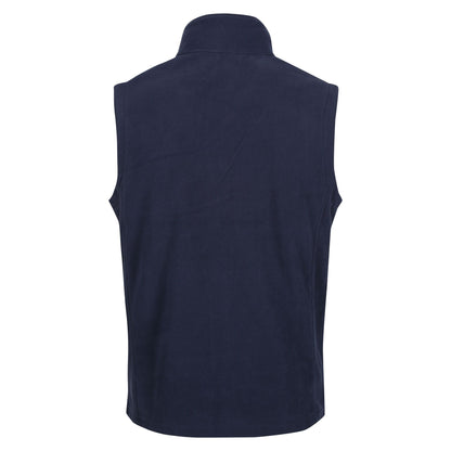 Dark Navy - Back - Regatta Mens 210 Microfleece Bodywarmer - Gilet