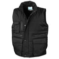 Black - Front - Result Mens Lance Bodywarmer - Gilet (Windproof & Showerproof)