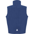 Royal - Back - Result Childrens Unisex Anti-Pill Polar-Therm® Fleece Bodywarmer - Gilet