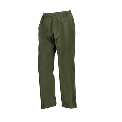 Olive - Side - Result Mens Heavyweight Waterproof Rain Suit (Jacket & Trouser Suit)