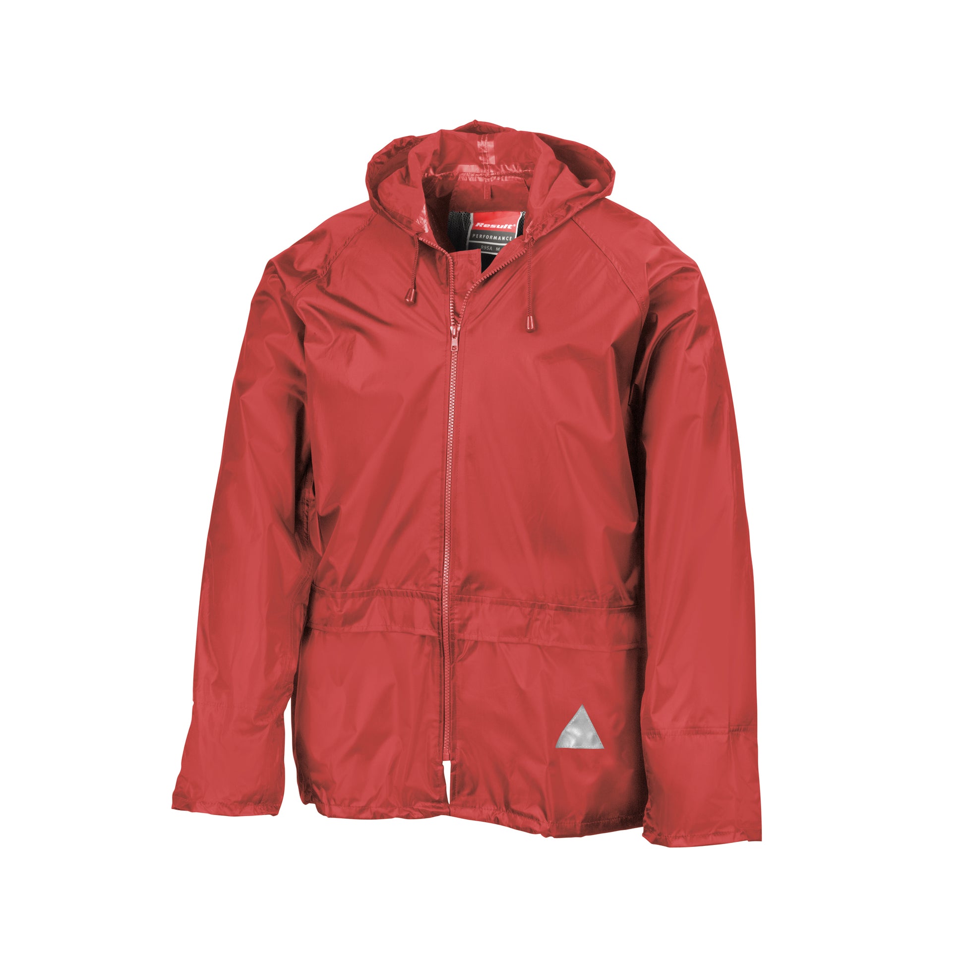 Olive - Close up - Result Mens Heavyweight Waterproof Rain Suit (Jacket & Trouser Suit)