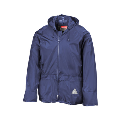 Royal - Back - Result Mens Heavyweight Waterproof Rain Suit (Jacket & Trouser Suit)