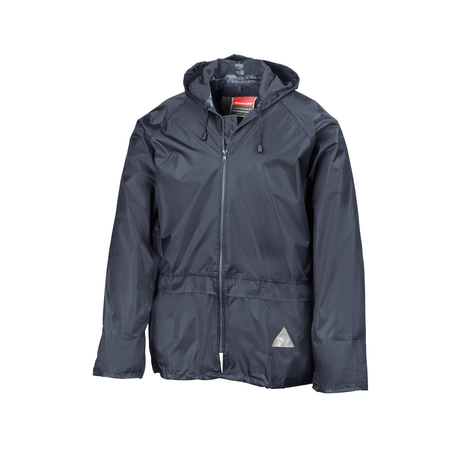 Navy - Back - Result Mens Heavyweight Waterproof Rain Suit (Jacket & Trouser Suit)