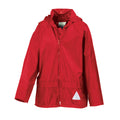 Red - Front - Result Childrens Unisex Heavyweight Waterproof Rain Suit (Jacket & Trouser Suit)