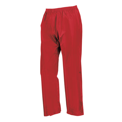 Red - Back - Result Childrens Unisex Heavyweight Waterproof Rain Suit (Jacket & Trouser Suit)
