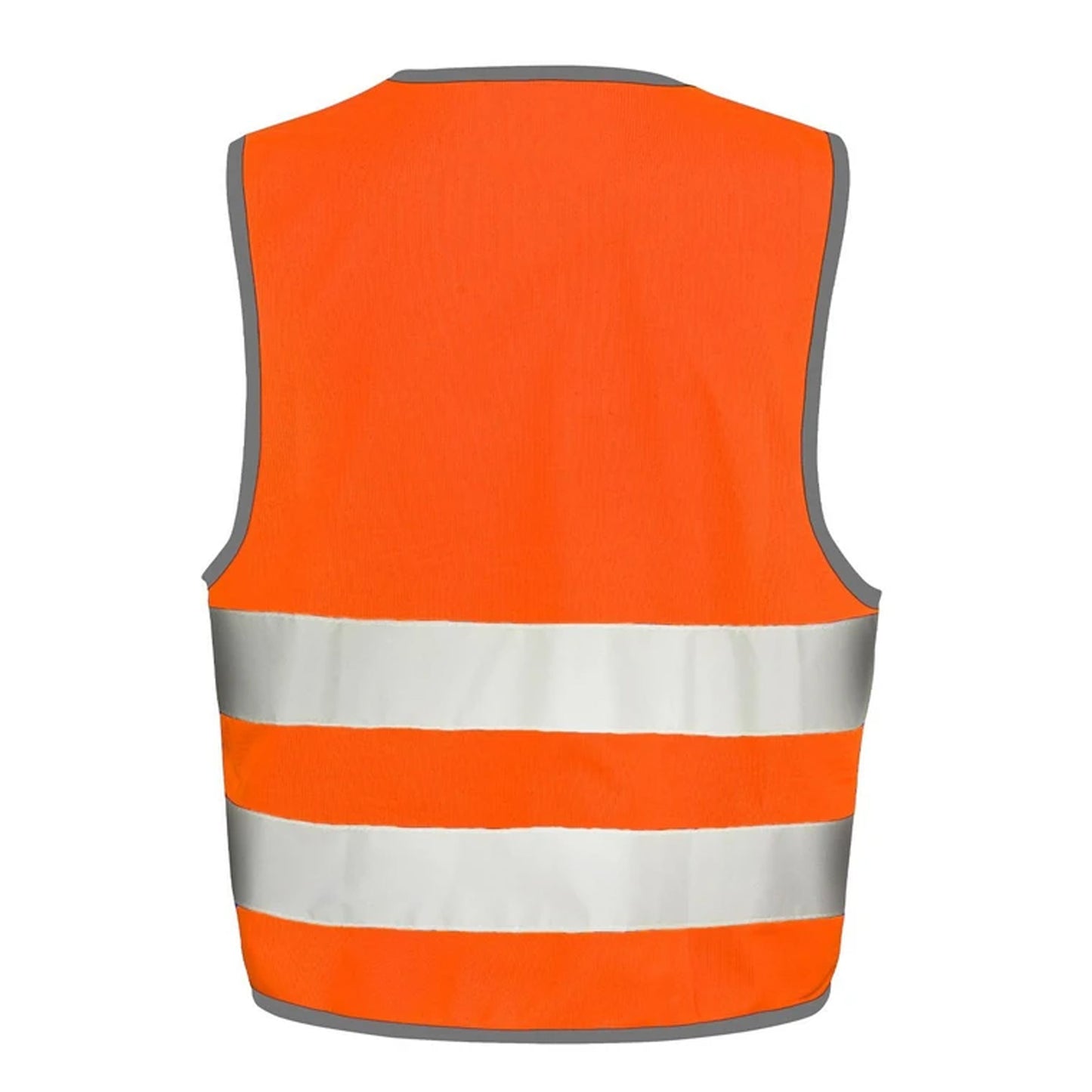 Fluorescent Orange - Back - Result Core Adult Unisex Motorist Hi-Vis Safety Vest