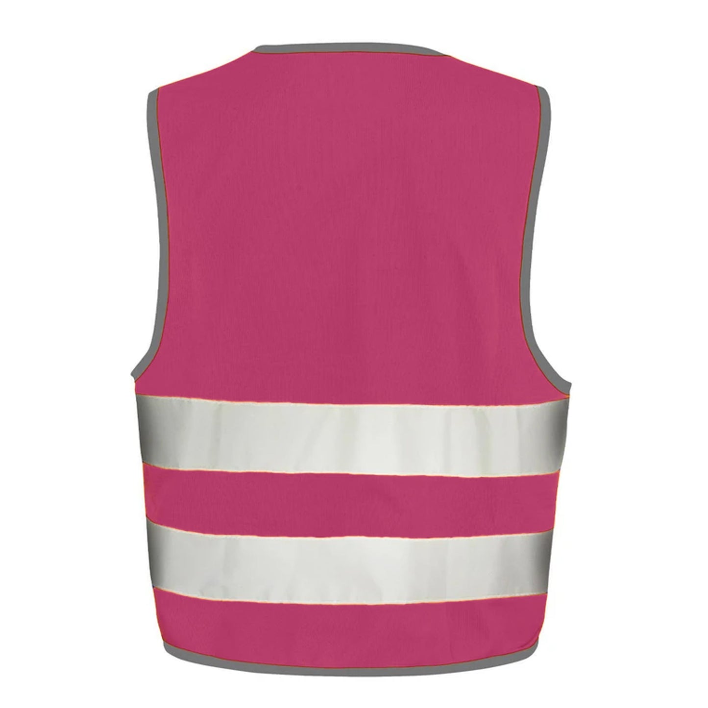 Raspberry - Back - Result Core Adult Unisex Motorist Hi-Vis Safety Vest