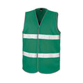 Paramedic Green - Back - Result Core Adult Unisex Motorist Hi-Vis Safety Vest