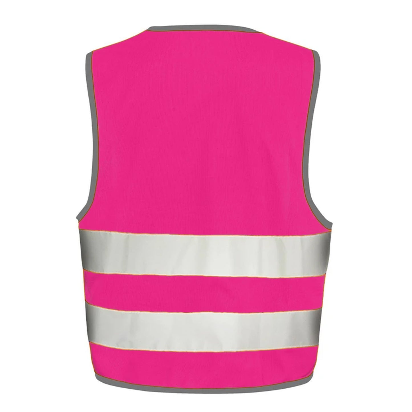Fluorescent Pink - Back - Result Core Adult Unisex Motorist Hi-Vis Safety Vest