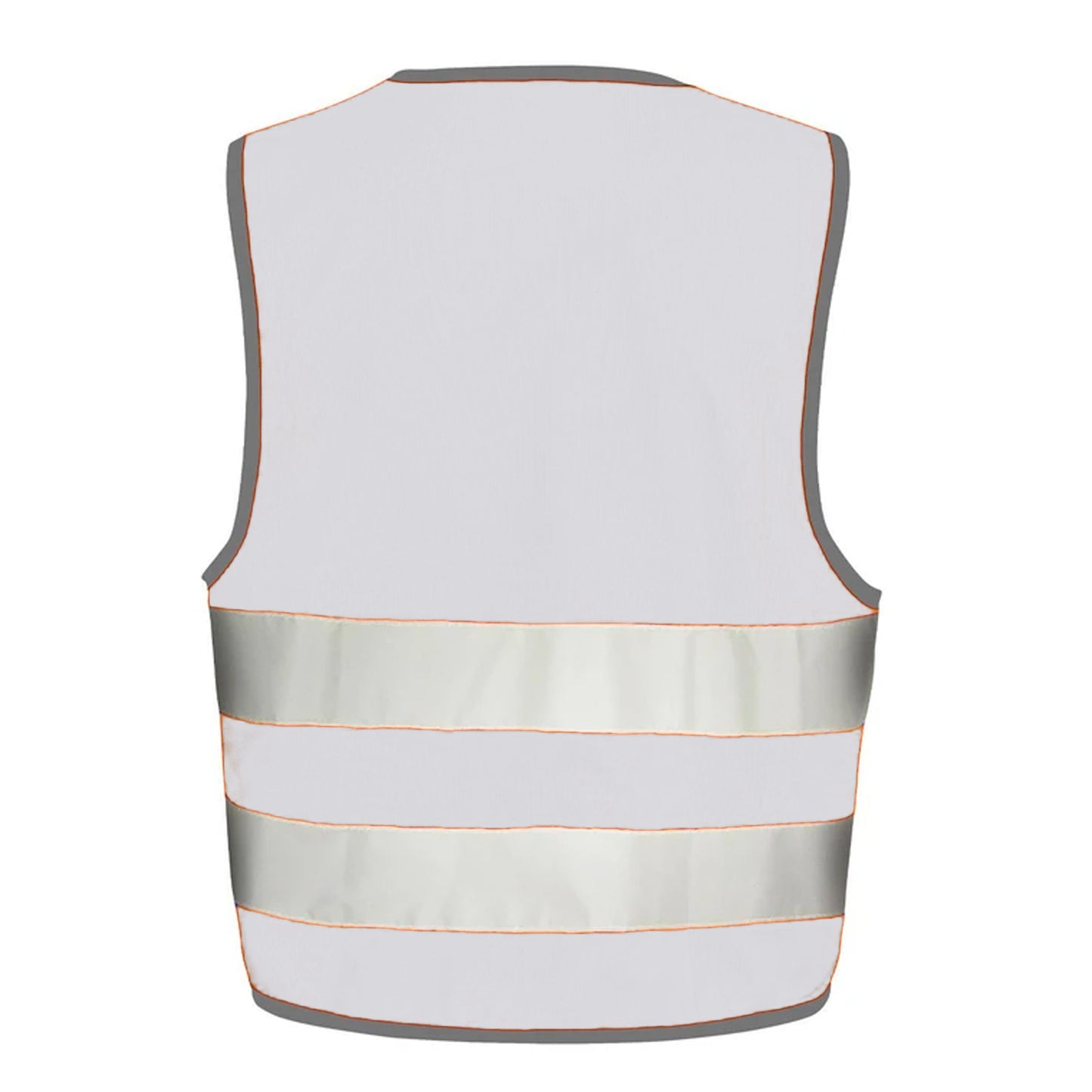White - Back - Result Core Adult Unisex Motorist Hi-Vis Safety Vest
