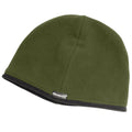 Olive - Black - Front - Result Unisex Winter Essentials Reversible Microfleece Bob Hat