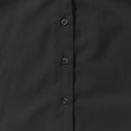 Black - Pack Shot - Russell Collection Womens-Ladies Short Sleeve Classic Twill Shirt