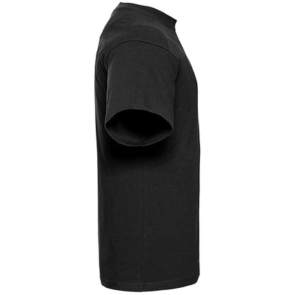 Black - Lifestyle - Russell Europe Mens Workwear Short Sleeve Cotton T-Shirt