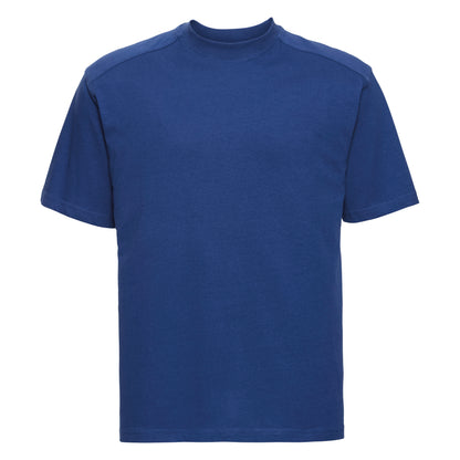 Bright Royal - Front - Russell Europe Mens Workwear Short Sleeve Cotton T-Shirt