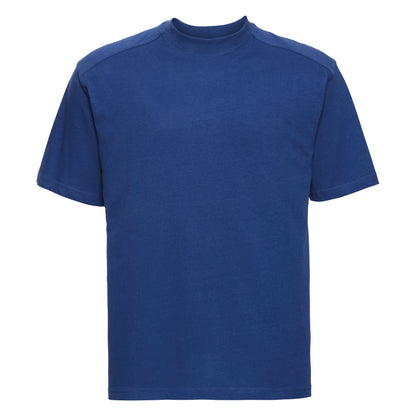 Bright Royal - Front - Russell Europe Mens Workwear Short Sleeve Cotton T-Shirt