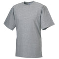 Light Oxford - Back - Russell Europe Mens Workwear Short Sleeve Cotton T-Shirt