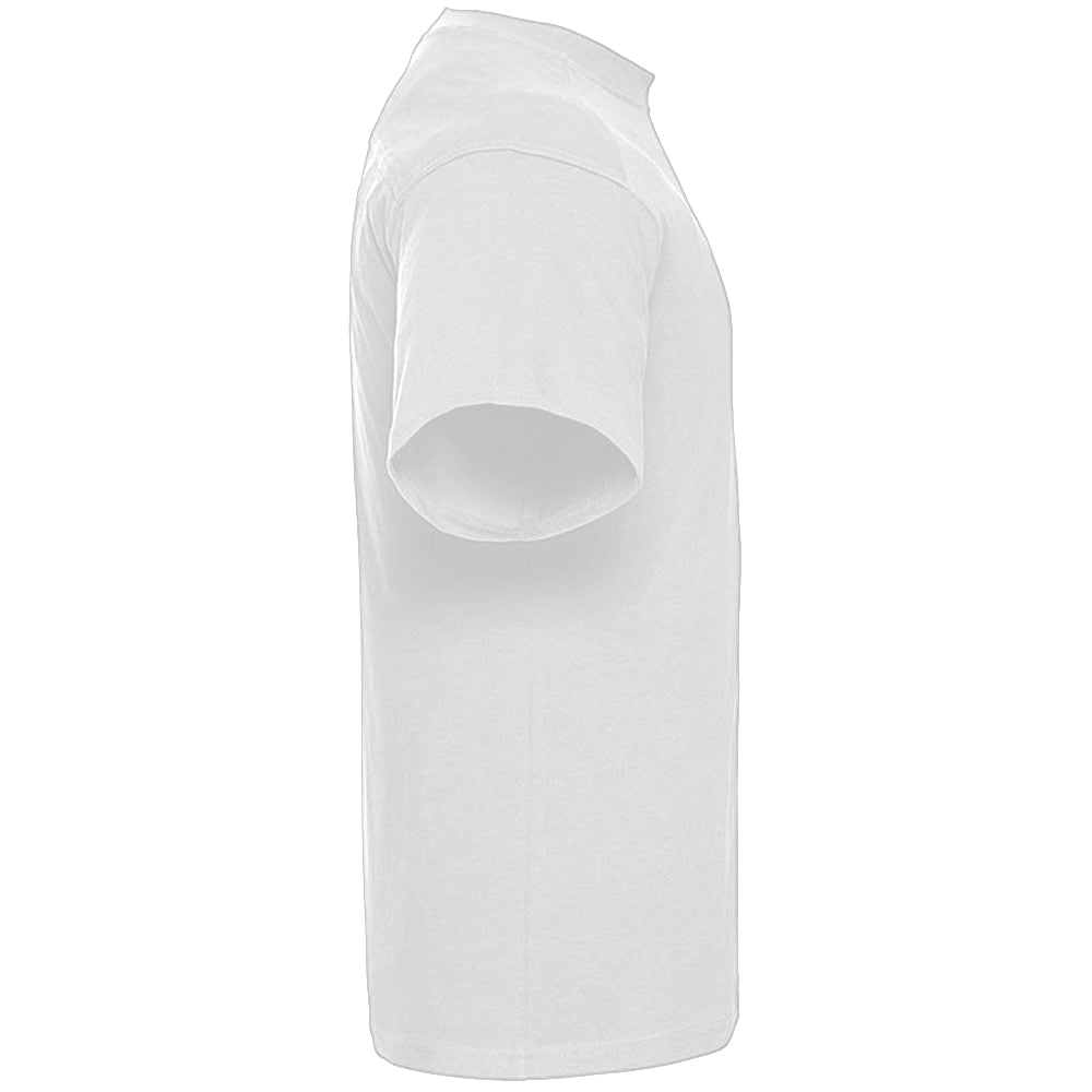 White - Lifestyle - Russell Europe Mens Workwear Short Sleeve Cotton T-Shirt