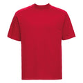 Classic Red - Front - Russell Europe Mens Workwear Short Sleeve Cotton T-Shirt