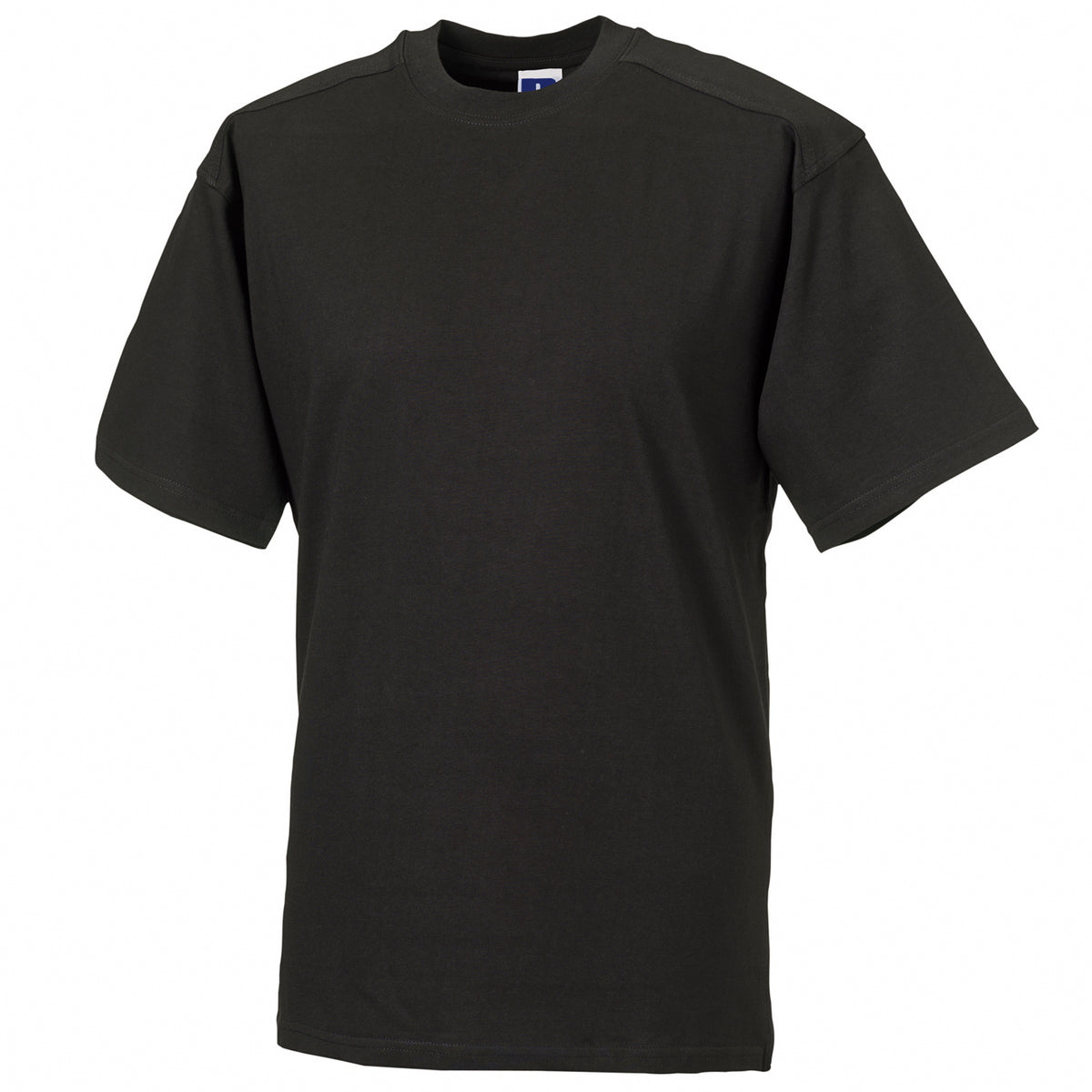 Bottle Green - Pack Shot - Russell Europe Mens Workwear Short Sleeve Cotton T-Shirt