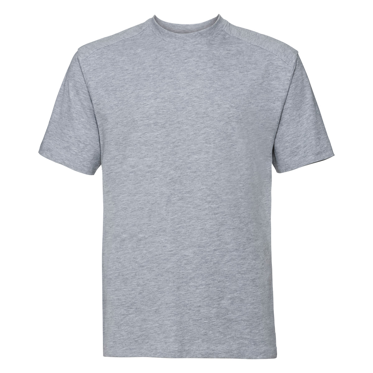 Light Oxford - Front - Russell Europe Mens Workwear Short Sleeve Cotton T-Shirt