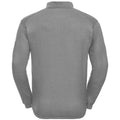 Light Oxford - Back - Russell Europe Mens Heavy Duty Collar Sweatshirt