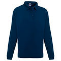 French Navy - Front - Russell Europe Mens Heavy Duty Collar Sweatshirt