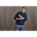French Navy - Lifestyle - Russell Europe Mens Heavy Duty Collar Sweatshirt
