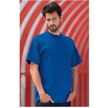 Bright Royal - Back - Russell Europe Mens Classic Heavyweight Ringspun Short Sleeve T-Shirt