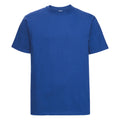 Bright Royal - Front - Russell Europe Mens Classic Heavyweight Ringspun Short Sleeve T-Shirt