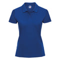 Bright Royal - Front - Russell Europe Womens-Ladies Classic Cotton Short Sleeve Polo Shirt