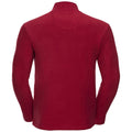 Classic Red - Back - Russell Europe Mens Full Zip Anti-Pill Microfleece Top