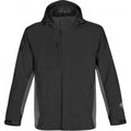 Black- Granite - Front - Stormtech Mens Atmosphere 3-in-1 Performance Jacket (Waterproof & Breathable)