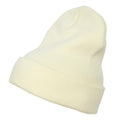 Powdery Yellow - Front - Yupoong Flexfit Unisex Heavyweight Long Beanie Winter Hat