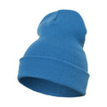 Classic Blue - Front - Yupoong Flexfit Unisex Heavyweight Long Beanie Winter Hat