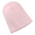 Baby Pink - Back - Yupoong Flexfit Unisex Heavyweight Long Beanie Winter Hat