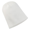 White - Front - Yupoong Flexfit Unisex Heavyweight Long Beanie Winter Hat