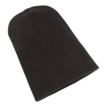 Black - Front - Yupoong Flexfit Unisex Heavyweight Long Beanie Winter Hat