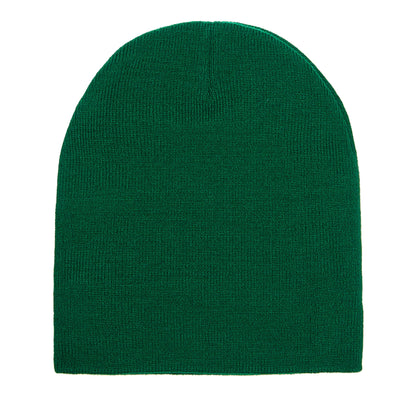 Spruce Green - Front - Yupoong Flexfit Unisex Heavyweight Standard Beanie Winter Hat