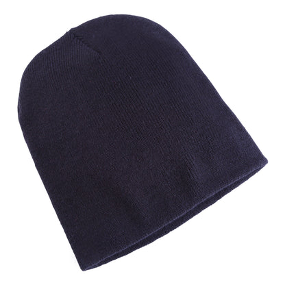 Navy - Front - Yupoong Flexfit Unisex Heavyweight Standard Beanie Winter Hat