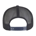 Navy-White-Dark Navy - Back - Yupoong Flexfit Unisex Classic Trucker Snapback Cap