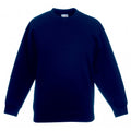 Deep Navy - Front - Fruit Of The Loom Kids Unisex Premium 70-30 Sweatshirt