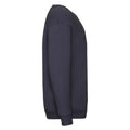 Deep Navy - Back - Fruit Of The Loom Kids Unisex Premium 70-30 Sweatshirt