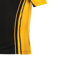 Black-Gold - Side - KooGa Boys Junior Stadium Match Rugby Shirt