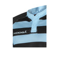 Black-Sky - Back - KooGa Boys Junior Touchline Hooped Match Rugby Shirt
