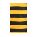Black-Gold - Side - KooGa Boys Junior Touchline Hooped Match Rugby Shirt