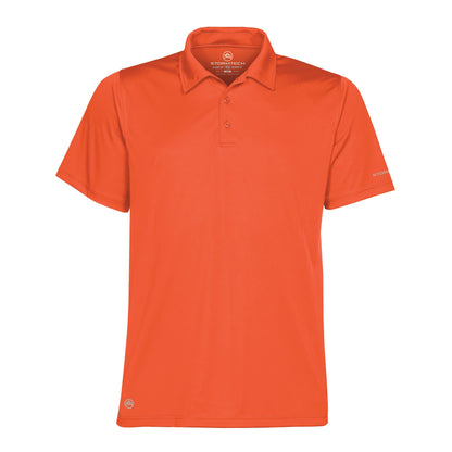 Orange - Front - Stormtech Mens Short Sleeve Sports Performance Polo Shirt