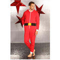Red - Side - Christmas Shop Unisex Santa All-In-One - Onesie