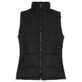 Black - Front - 2786 Womens-Ladies Padded Bodywarmer-Gilet Jacket