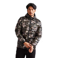 Camo Green - Back - 2786 Mens Hooded Water & Wind Resistant Padded Jacket